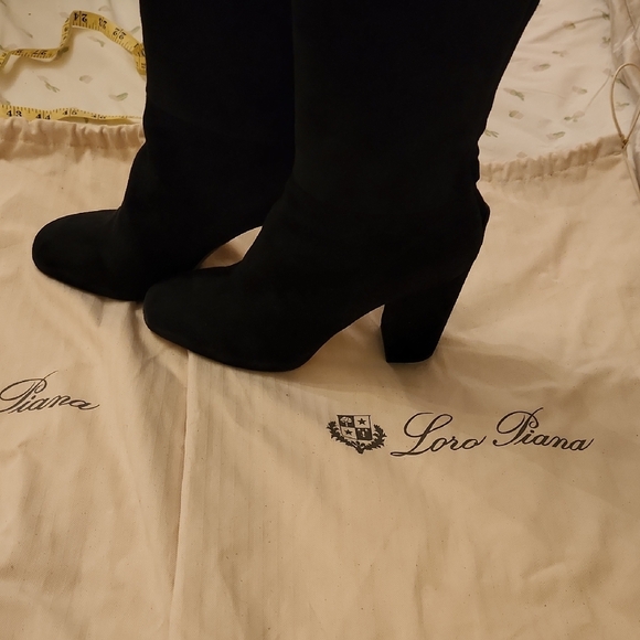 Loro Piana Knee-High Women's Boots - Picture 6 of 6